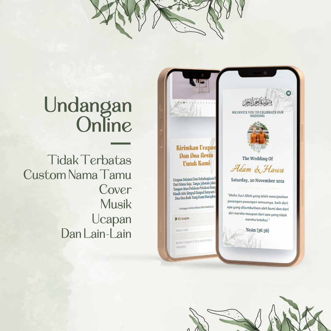 Kelebihan Undangan Digital di Pernikahan